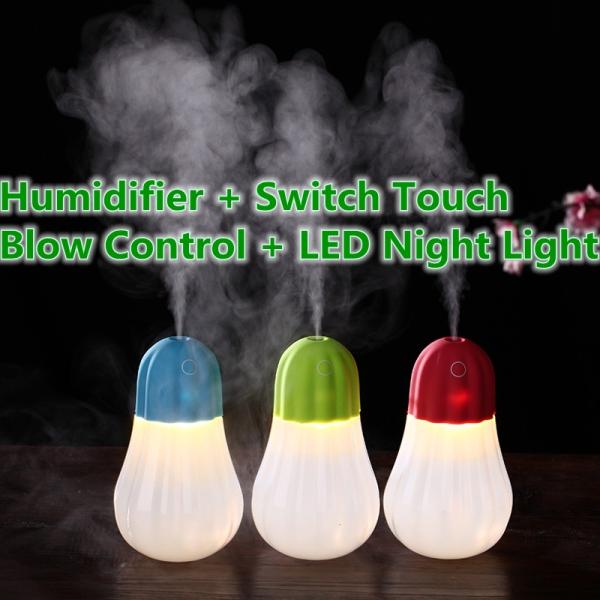 Quality USB Portable Blowing Control and Touch switch Type Mistorizer Pumpkin Humidifier GK-DH10 for sale