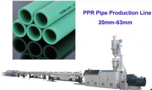 China High Capacity PPR Pipe Making Machine Line Fully Automatic Control wholesale