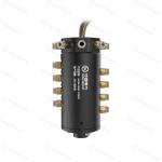 8 Passages 24 Circuits 2A Ethernet Rotary Joint For Converting Machinery