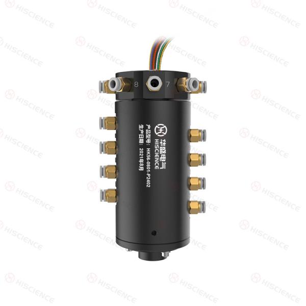 Quality 8 Passages 24 Circuits 2A Ethernet Rotary Joint For Converting Machinery for sale
