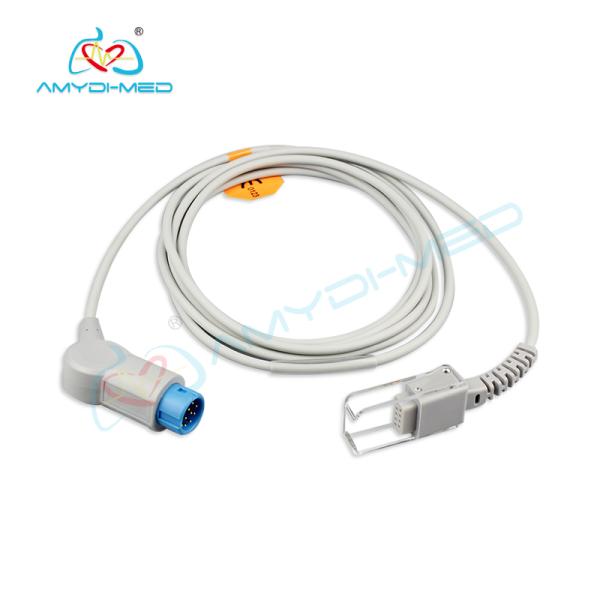 Ultraviolet Light Disinfecting SpO2 Adapter Cable Medical Accessories Nellcor Spo2 Extension Cable