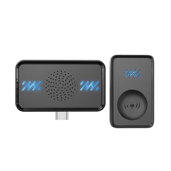 Quality Wireless Waterproof Doorbell, No Battery Required, Self-Powered Chime, 58 Melodies, 4-Level Adjustable Volume, Easy Installation, Long Range, Energy-Saving Design for sale