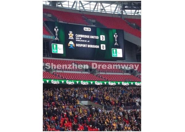 Quality Big Sports LED Display  P 16 Synchronization Control with Video Processor for sale