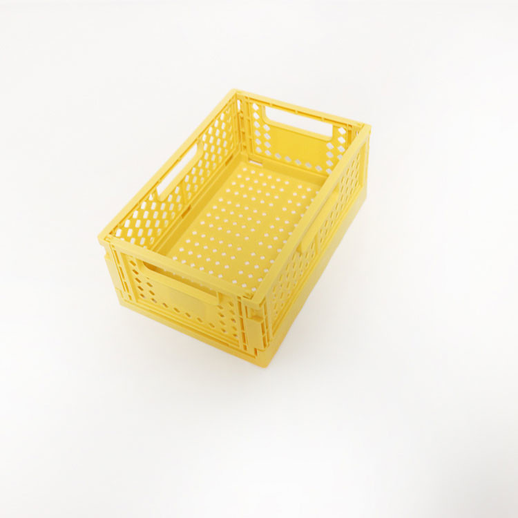 China Practical CE Collapsible Plastic Basket , Multifunctional Foldable Plastic Container on sale