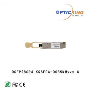 China 850nm 100M 100G QSFP28 SR4 QSFP28 MPO Transceiver on sale