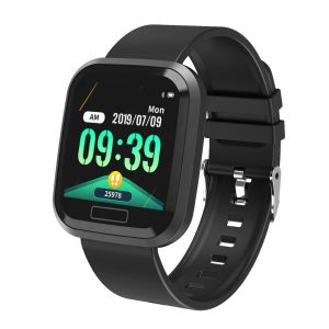 Auto Focus Blood Pressure Smartwatch , Bluetooth Touch Screen Wrist Watch