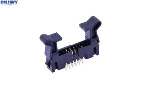 2.00 Mm PCB Wire To Board Connectors DIP Type With Latch PBT Material