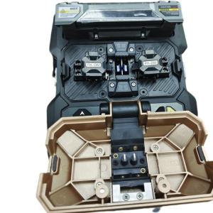 Advanced FTTH 7s Welding Splicing Machine Fiber Fusion Splicer with 80W Maximum Power