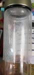 Transparent PE Mesh Protective Netting Sleeve 4CM 90 Mesh Reusable For Filter