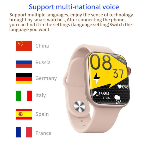 Fitness Tracker Apple Watch Series 4 Phone Calls , 1.54 Inch Smartwatch You Can Reply To Texts