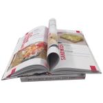 Spiral Bound Custom Cookbook Printing , Hardcover Art Book Printing