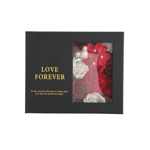 Rectangle Magnetic Folding Gift Box Rigid Paper Packaging Box With Ribbon