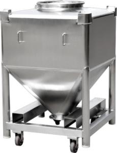 China High Strength Structure Intermediate Bulk Container Blender Mixing IBC Bin on sale