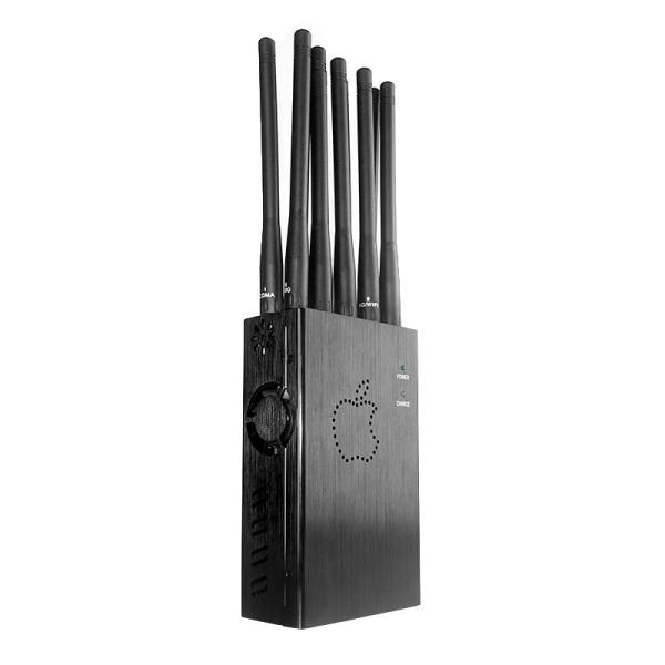 Quality Portable 10 Channel Signal Jammers For Jamming Cell Phone Signal 2G 3G 4G 5G Camera Bluetooth Frequency for sale