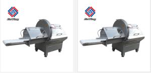 China Adjustable Frozen Meat Slicing Machine High - Precision Control System wholesale