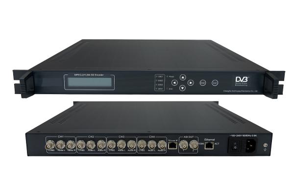 Quality AV MPEG2/H.264 IPTV Encoder (SPTS) for sale