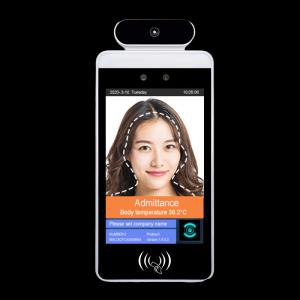 China SIBO Facial Recognition And Body Temperature Testing Device With Software For Pass Management on sale