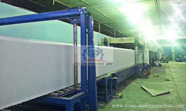 Quality Automatic Continuous Multiple Hot Sponge Block Making Machine Line For Mattress for sale