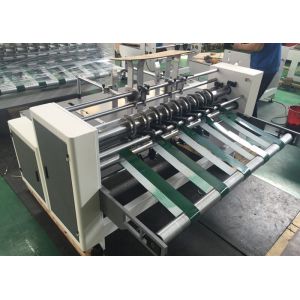 Kick Feeder Auto Carton Partition Machine / Clapboard Slotting Machine
