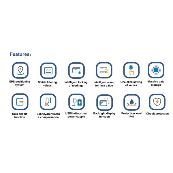 HiYi DO Meter ZY-B12 Portable Fluorescent Dissolved Oxygen Meter