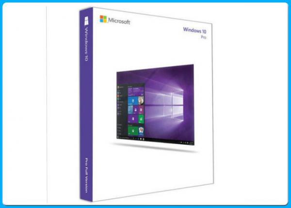 Quality Microsoft Windows 10 Pro Software Win10 Professional retail pack with USB Free upgrade OEM key for sale