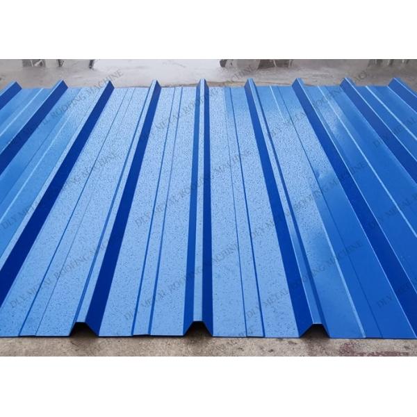 10kw Double Layer Forming Machine 380V PLC Metal Roll Form Roofing Machine