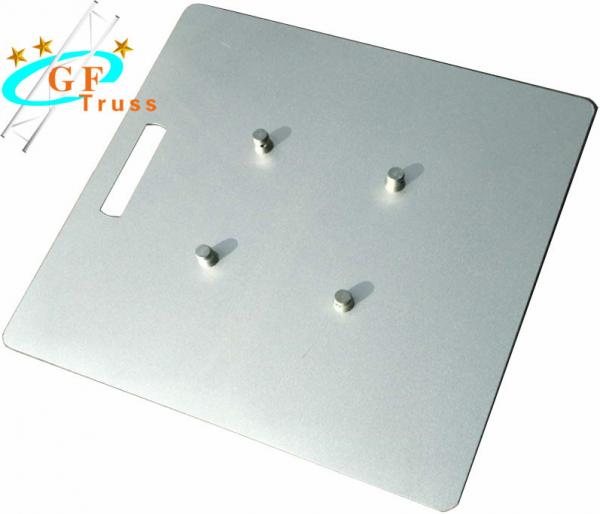 290*290*8.0mm 6061 T6 Aluminum Truss Steel Base Plate