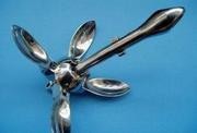 316 / 304 Stainless Steel Boat Anchor Nickel White Heavy Duty Boat Anchor