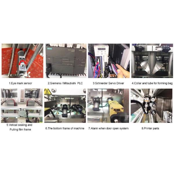 Pillow Bag Punch Hole Bag Vertical Packing Machine For Snacks Candy