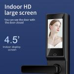 S819-2MAX Smart Home Door Lock Video Intercom Wifi Camera With Fingerprint