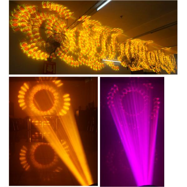 5R 200w Beam Spot Wash Moving Head Light With Roational Gobos White Or Black Housing