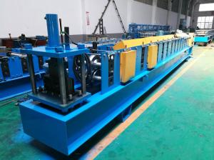 China Seamless Half Round Gutter Roll Forming Machine With Side Panel Structure wholesale