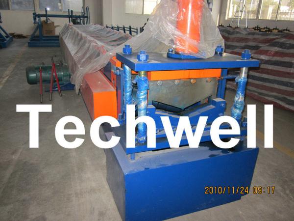 Manual / Automatical Decoiler Top Hat Cap / Ridge Flashing Roll Forming Machine