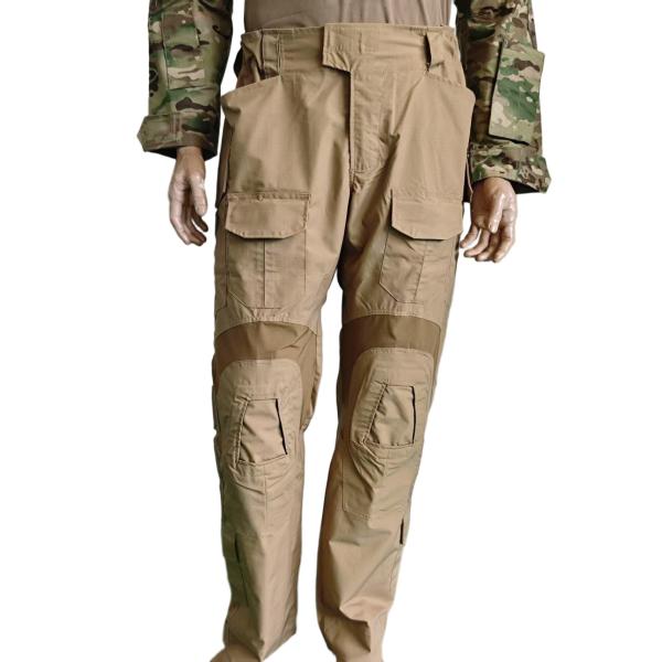 Frog Split Combat Suit Ventilated Top Utility Pants Polyester Cotton Knitted Fabric