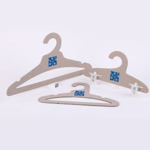 China Recycled Cardboard Hangers 2.5mm 3mm 3.5mm Thick Paper Hangers For Garment Use wholesale