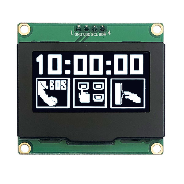 1.54-Inch I2C Interface SSD1309 Graphic OLED Display with Active Area 35.06 x 17