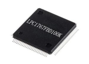 China Microcontroller MCU LPC1767FBD100K 32Bit Microcontrollers Chips 100-LQFP 100MHz wholesale