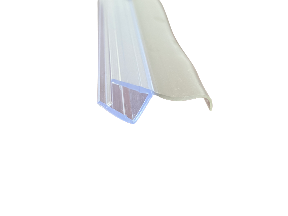 Shower Room/Cabins Shower Door Seal Silicone Pvc Strip Waterproof Frameless Weather Strip