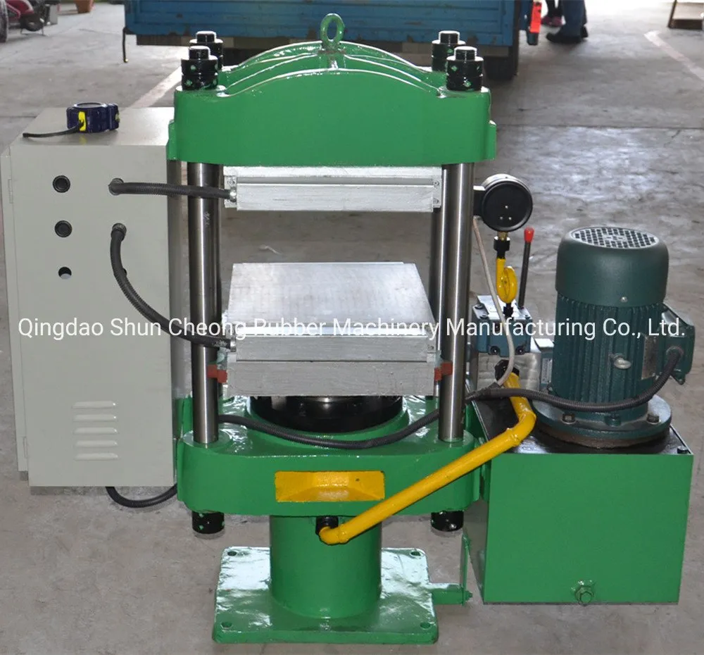 Rubber Hydraulic Vulcanizing Press Machine Plate Rubber Vulcanizer Press Curing Press