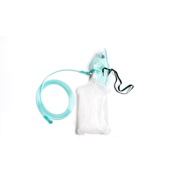 OEM Hook Ring Design Non Rebreather Oxygen Face Mask With Reservoir Bag