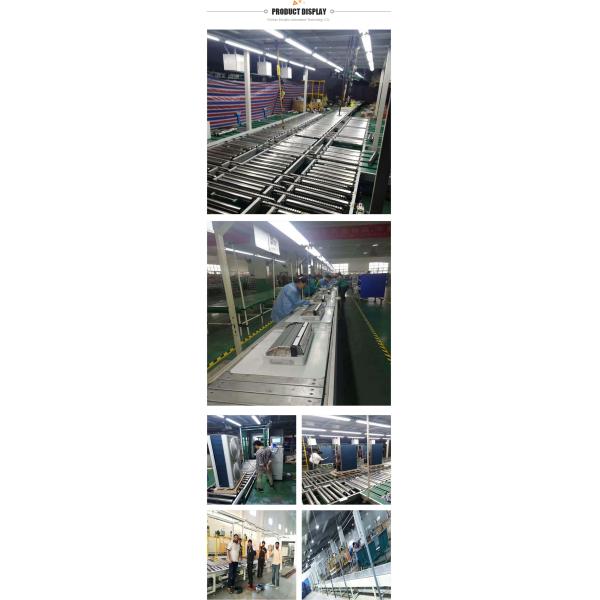 50-250 Units/Hour Stainless Steel Household Air Conditioner Assembly Line Production Lin