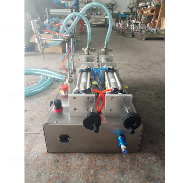 Semi Automatic Milk Filling Machine , Detergent Filling Machine Easy Maintain