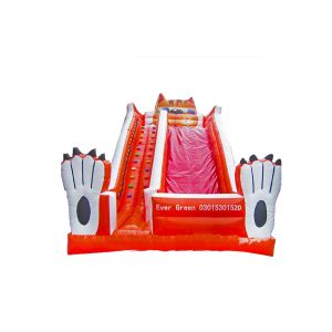 Children Fun Park Inflatable Garfiled Cat Slide For Rentals