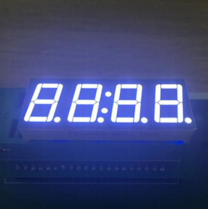 Ultra Bright White 4 Digit 0.56" Common Anode 7 Segment LED Clock Display for