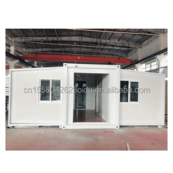 Main structure Galvanized Steel Square Tubes Prefabricated Tiny Container House in Customized Color for Outdoor Living