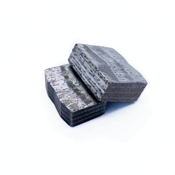 Quality Cutting Linxing Diamond Granite Segment Tips with Synthetic Diamond and Metal Admixture for sale