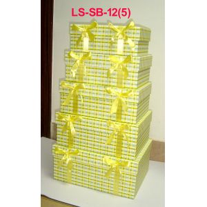 China Velvet packaging gift box range wholesale