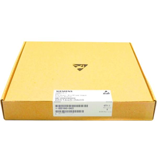 SIEMENS 6DD1640-0AC0 SIMADYN D INPUT OUTPUT MODULE EM11 16BIT , 8BO, 4AI, 4AI