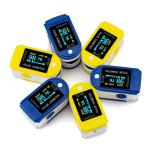 Finger Pulse Oximeter With Alarm Handheld Portable Digital Blood Oxygen and