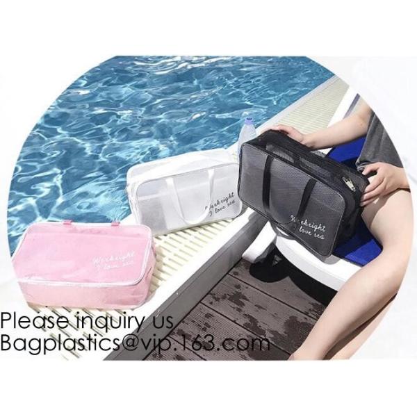 Eco ladies cosmetic bag PU leather pvc cosmetic pouch,Reusable Ladies Girls Clear Transparent PVC Cosmetic Pouch